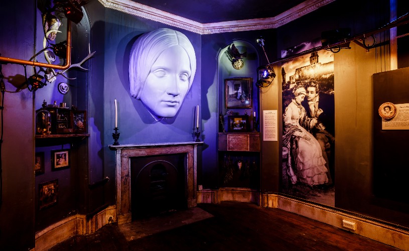 Exhibits at House of Frankenstein